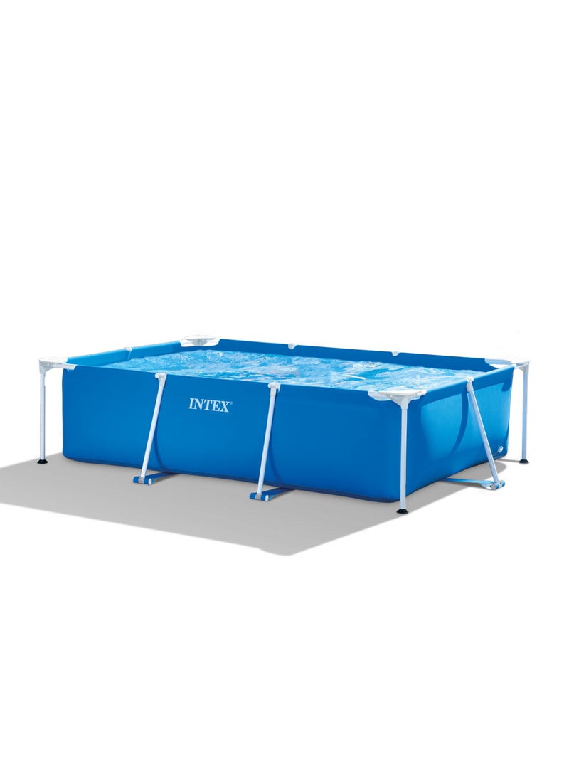 INTEX Rectangular Frame Pool Set – 3m x 2m x 0.75m – Above Ground Swimming Pool for Kids & Adults – Ages 6+ - Image 1