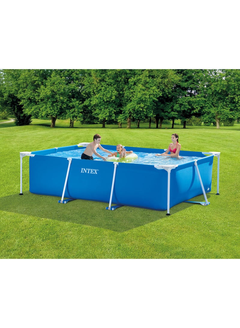 INTEX Rectangular Frame Pool Set – 3m x 2m x 0.75m – Above Ground Swimming Pool for Kids & Adults – Ages 6+ - Image 5