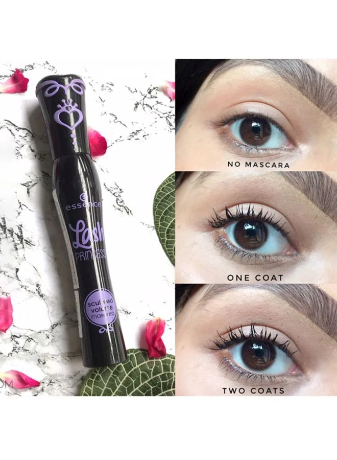 Essence Black0001 Lash Princess Sculpted Volume Mascara | Black 12ml | Longlasting Curling Vegan Mascara | Smudge Proof Bold Eye Makeup | Dramatic Volume & Defined Lashes | Beauty Must Have Black0001 for Women | Best Price UAE