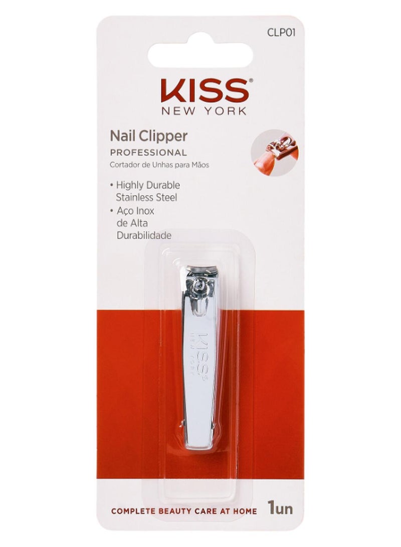 KISS Precision Nail Clipper Silver - Image 1
