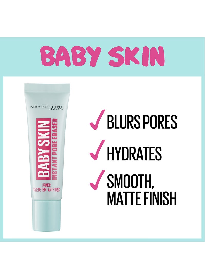MAYBELLINE NEW YORK Baby Skin Instant Pore Eraser Primer Translucent - Image 3
