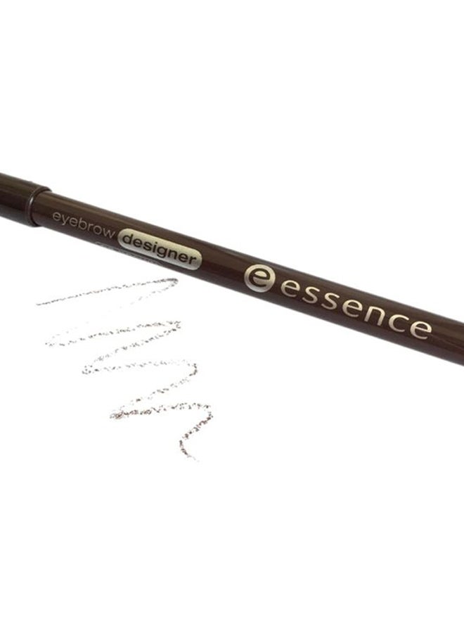 Essence Eyebrow Designer 02 Brown | Long Lasting Brow Pencil with Brush | Smooth Application for Natural Finish | Defines and Shapes Brows | Vegan & Cruelty Free | Clean Beauty Makeup Tool 02 Brown - Image 3