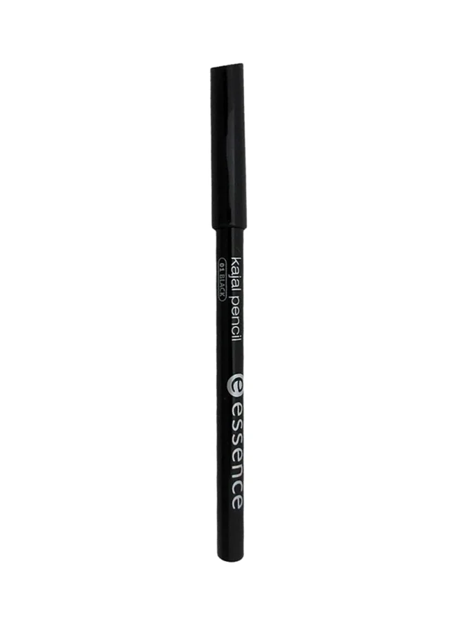 Essence 01 Black Kajal Pencil 01 Black | Smooth Glide Eye Pencil | Long Lasting Waterproof Kajal | Easy to Apply & Blend | Smudge Resistant Matte Finish | Everyday Eye Makeup Essential | 1g 01 Black for Women | Best Price UAE