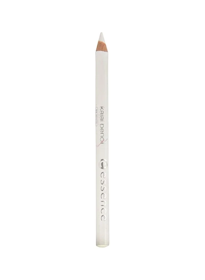 Essence Eyeliner Pencil White 04 | Long Lasting Eye Makeup Pencil | Soft Texture for Smooth Glide | Precise Application | Vegan & Paraben Free Kajal Pencil | Smudge Resistant Eye Liner | 1g