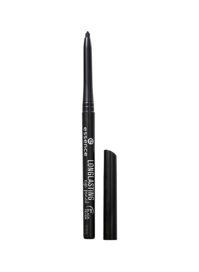 Essence Long Lasting Eye Pencil | 01 Black Fever | Smooth & Creamy Texture | Bold Pigmented Color | Smudge Proof | Waterproof | Perfect for Defined Eye Makeup Look | Durable & Easy to Apply | 0.28g 01 Black Fever - Image 3