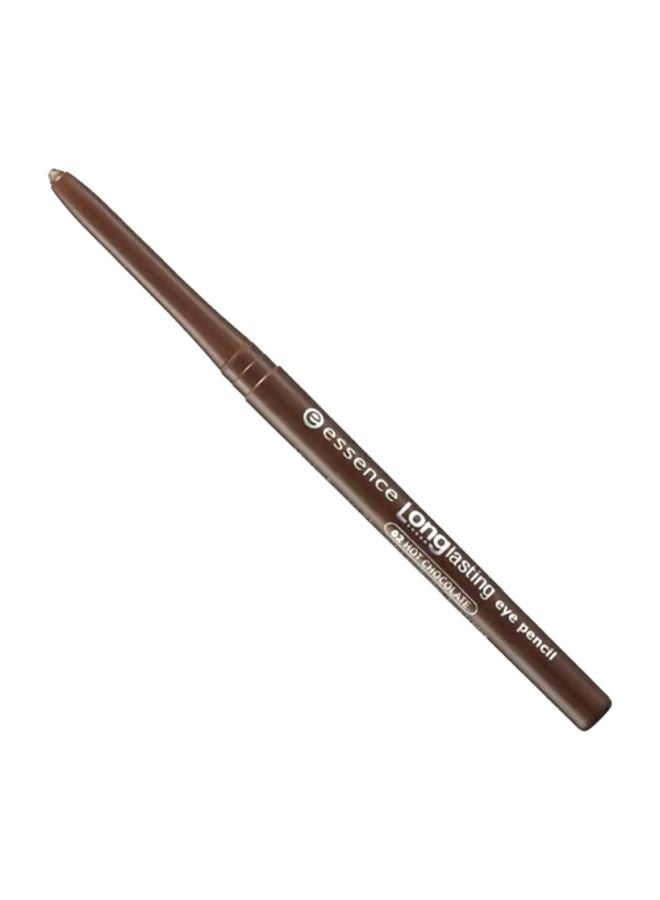 Essence Long Lasting Eye Pencil | 02 Hot Chocolate | Waterproof & Smudgeproof Eyeliner | Soft Creamy Texture for Smooth Application | Bold Defined Look | Up to 18H Stay | Easy Twist Pencil | 0.28g 02 Hot Chocolate - Image 3