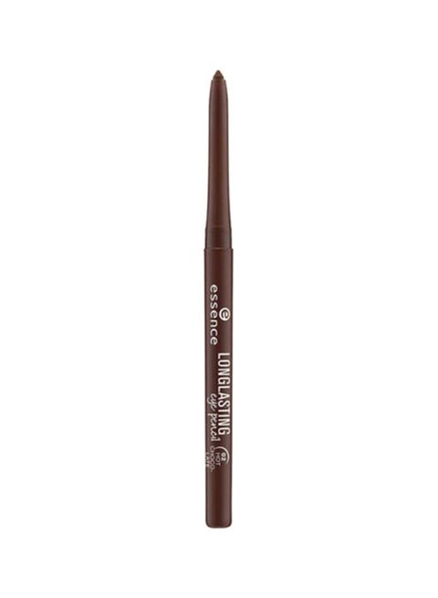 Long Lasting Eye Pencil | 02 Hot Chocolate | Waterproof & Smudgeproof Eyeliner | Soft Creamy Texture for Smooth Application | Bold Defined Look | Up to 18H Stay | Easy Twist Pencil | 0.28g 02 Hot Chocolate