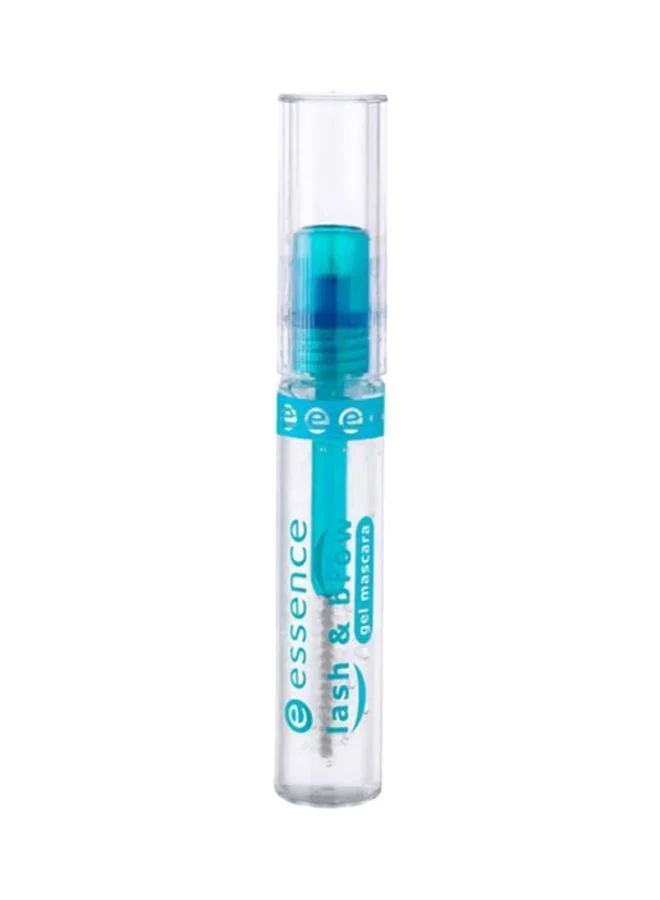 Essence Lash & Brow Gel Mascara | Clear | Long-Lasting Transparent Gel for Eyelashes and Eyebrows | Vegan Cruelty-Free Makeup Essential | 9 ml