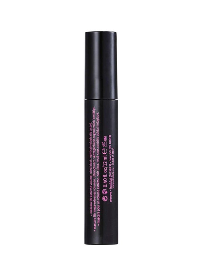 Essence I Love Extreme Volume Mascara Black | Extra Large Fiber Brush for Intense Full Lashes | Ultra-Black Pigments | Vegan & Cruelty Free | Long Lasting Flake Free Formula | Made in Italy 01 Black Volume - Image 3