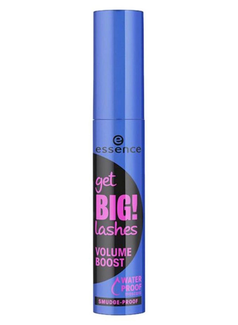 Essence Get Big Lashes Volume Boost Waterproof Mascara Black | Smudge-Proof & Long-Lasting Lash Extension | Mega Volume Curling Mascara | Bold Eye Makeup for Fuller Thicker Lashes | Vegan | 12ml Black - Image 1