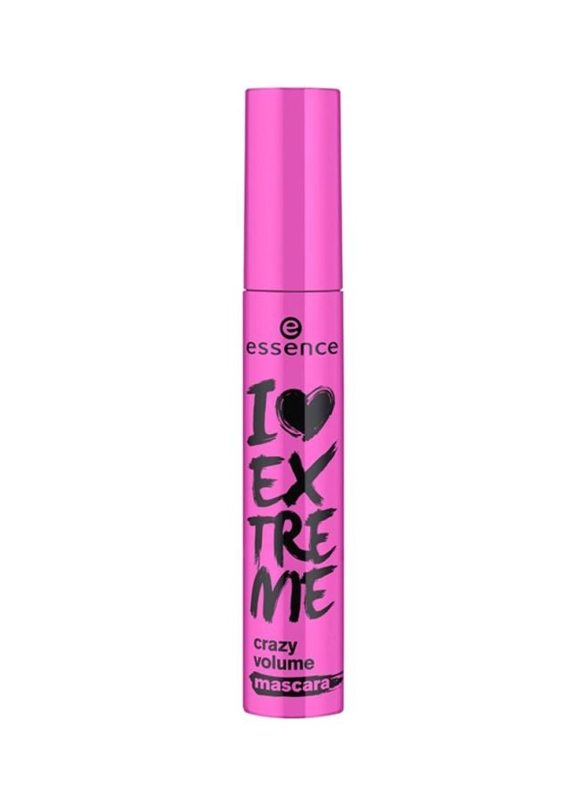 Essence I Love Extreme Crazy Volume Mascara Black | Black Creamy Texture for Curling, Extension & Long Lasting Volumizing Lashes (Pack of 1) Crazy Volume - Image 2