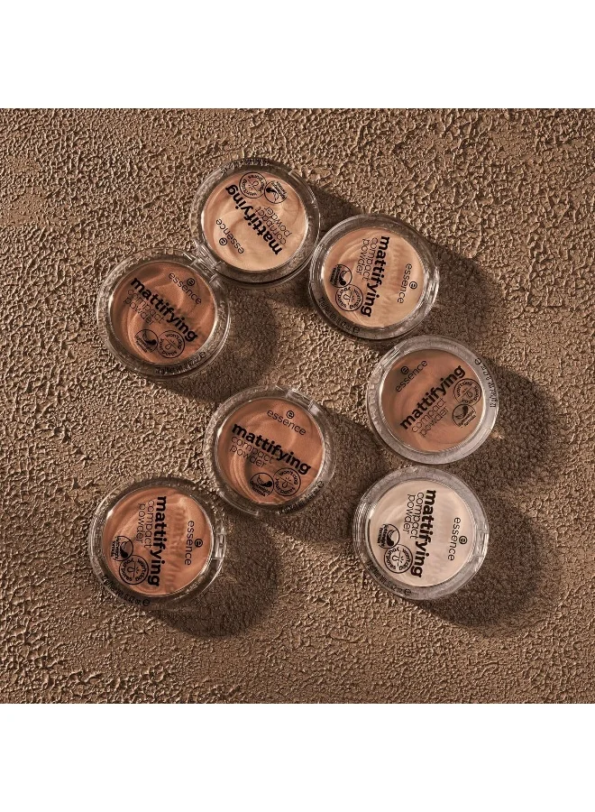 Essence  Mattifying Compact Powder | Pastel Beige Shade 11 | Lightweight Face Makeup Powder | Long Lasting Oil Control | Natural Matte Finish | Soft Smooth Texture | Portable Beauty Essential | 12g 11 Pastel Beige for Women | Best Price UAE