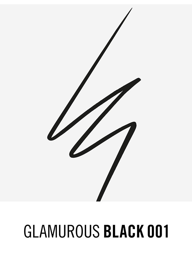 RIMMEL LONDON Glameyes Professional Liquid Eyeliner, 3.5 ml, 01 Black Glamour - Image 3