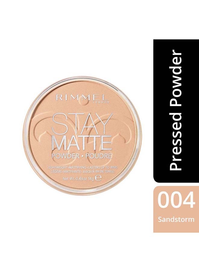 ريميل لندن بودرة ستاي مات المضغوطة، 14 جراماً 04 ساندستورم - Image 2