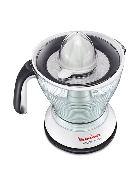 Juicer | Vitapress 1 L Citrus Press | Electric Orange Juicer | XXL capacity | Multi Color | 25 W PC302B27 White / Coal