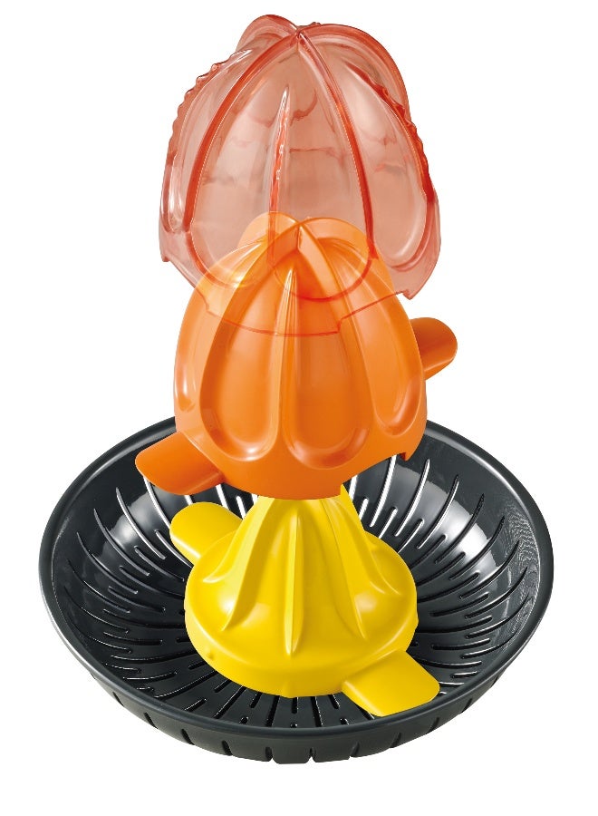 مولينكس عصارة حمضيات، 3 مخاريط بأحجام مختلفة، خدمة مباشرة 100.0 وات PC603D27 أسود/فضي 100 W PC603D27 أسود/فضي - Image 3