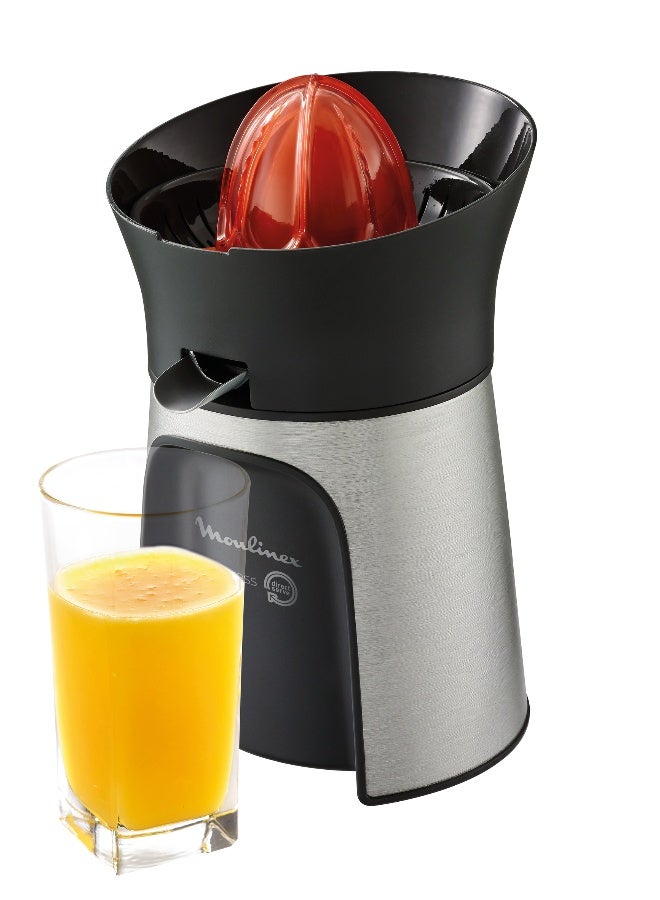 مولينكس عصارة حمضيات، 3 مخاريط بأحجام مختلفة، خدمة مباشرة 100.0 وات PC603D27 أسود/فضي 100 W PC603D27 أسود/فضي - Image 2