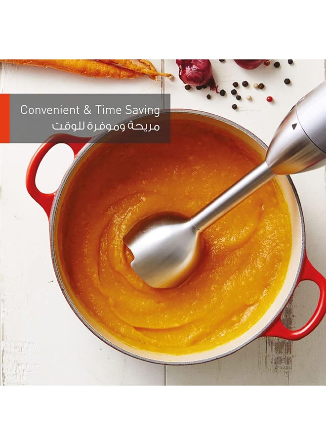 Panasonic Hand blender 600-Watt, stainless steel shaft and beaker with "Min 1 year manufacturer warranty MXGS1W White - Image 4