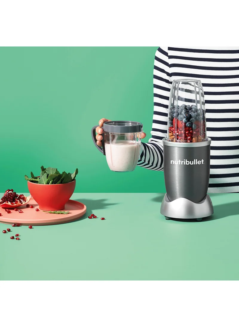 nutribullet 9-Piece High-Speed Blender/Mixer System 600 W NBR-1212M Grey