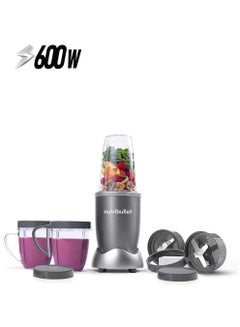 nutribullet 9-Piece High-Speed Blender/Mixer System 600 W NBR-1212M Grey  - Image 1