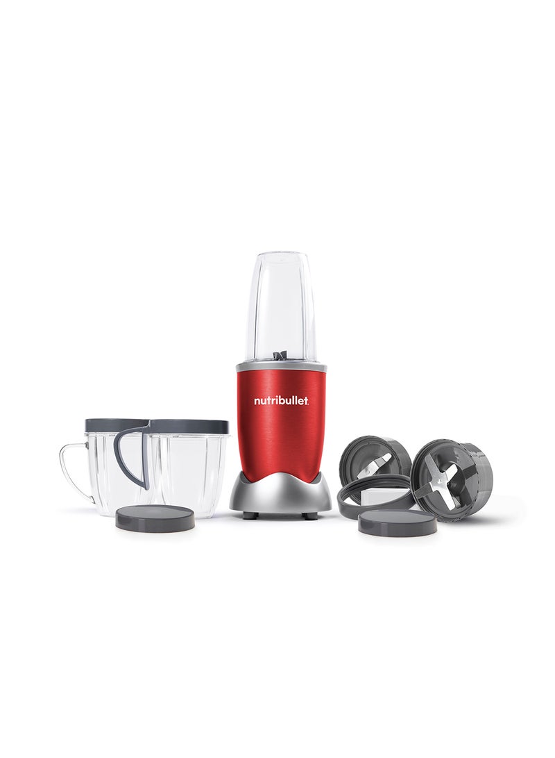 9 Piece High-Speed Blender Mixer System 0.7 L 600 W NBR-1212R Red - pnsku/N11041919A/45/_/1706604487/a9d0cc1b-1a4e-430c-b895-46d88d0cdf20