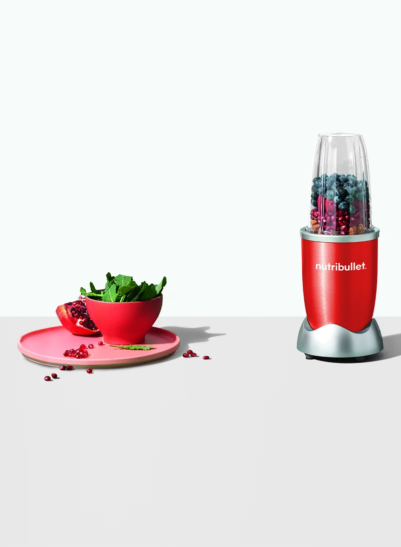 نوتري بوليت 9 Piece High-Speed Blender Mixer System 0.7 L 600 W NBR-1212R Red