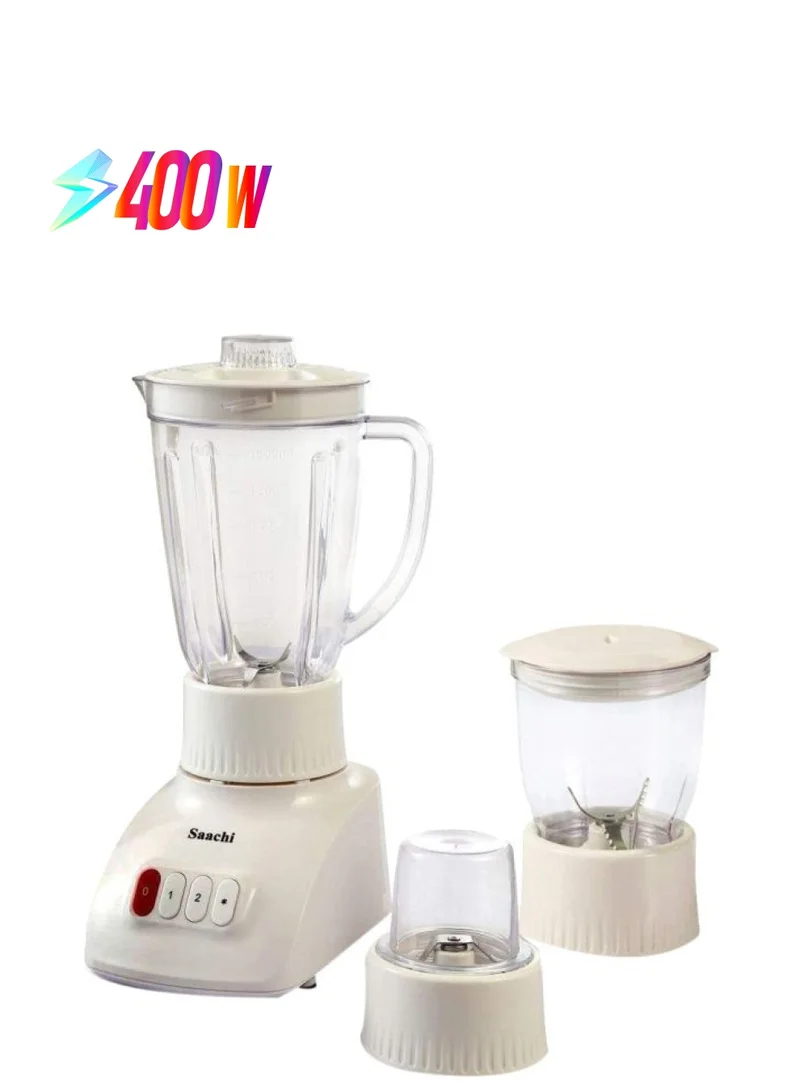 Saachi 3 In 1 With Unbreakable Jar Countertop Juicer And Blender