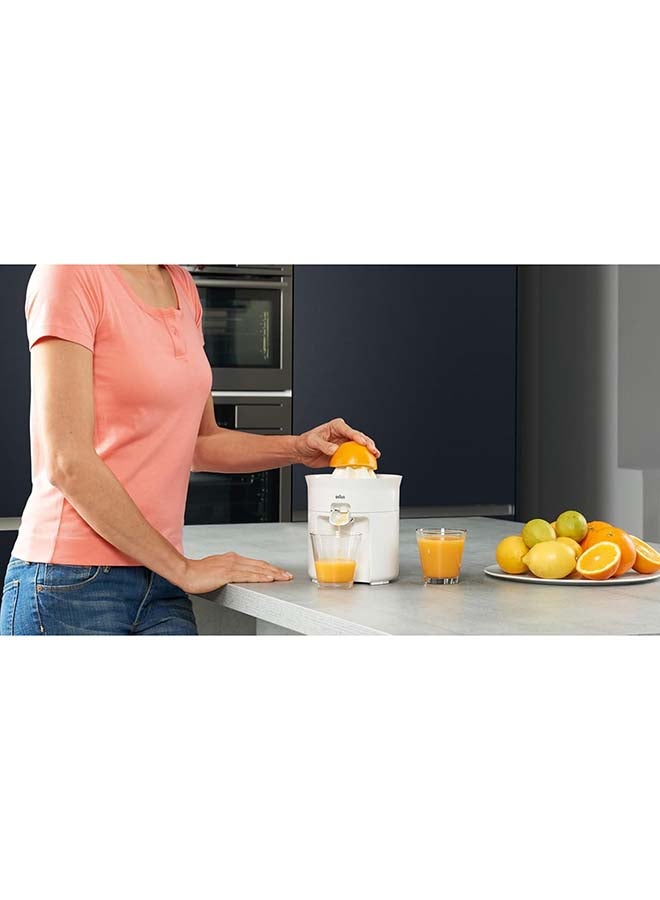 BRAUN Citrus Juicer, Anti Drip Spout, Dishwasher Safe 60 W CJ3050WH White - Image 4