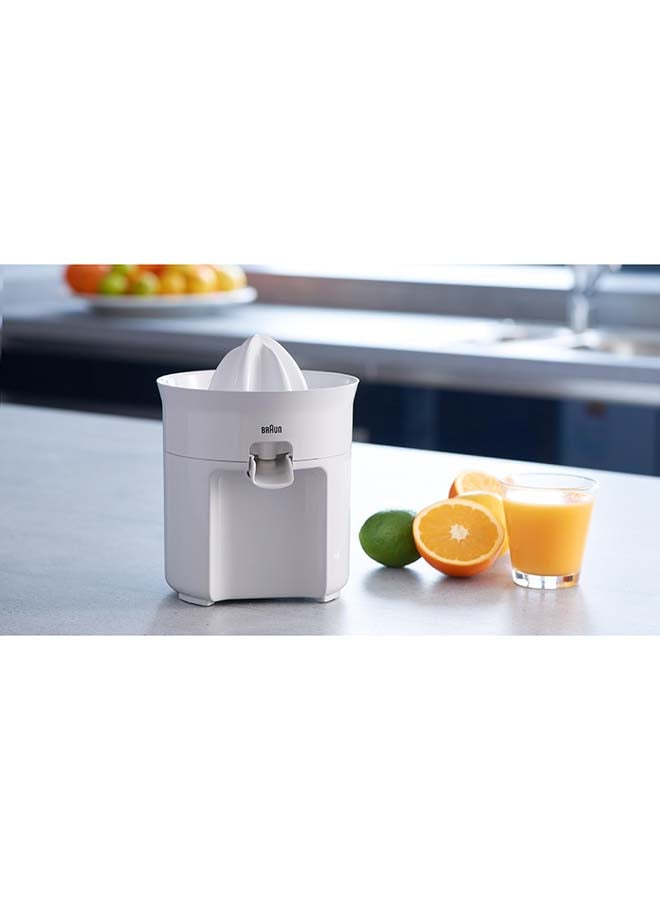 BRAUN Citrus Juicer, Anti Drip Spout, Dishwasher Safe 60 W CJ3050WH White - Image 3