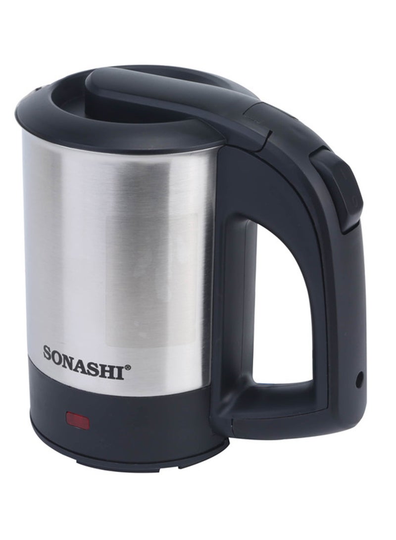 غلاية كهربائية بدون سلك 500 ml 1600 W SKT-1001 فضي/أسود - pnsku/N11043416A/45/_/1715695888/bb6d8ecc-f5d2-41d8-a5a9-fd6e86cf64b3