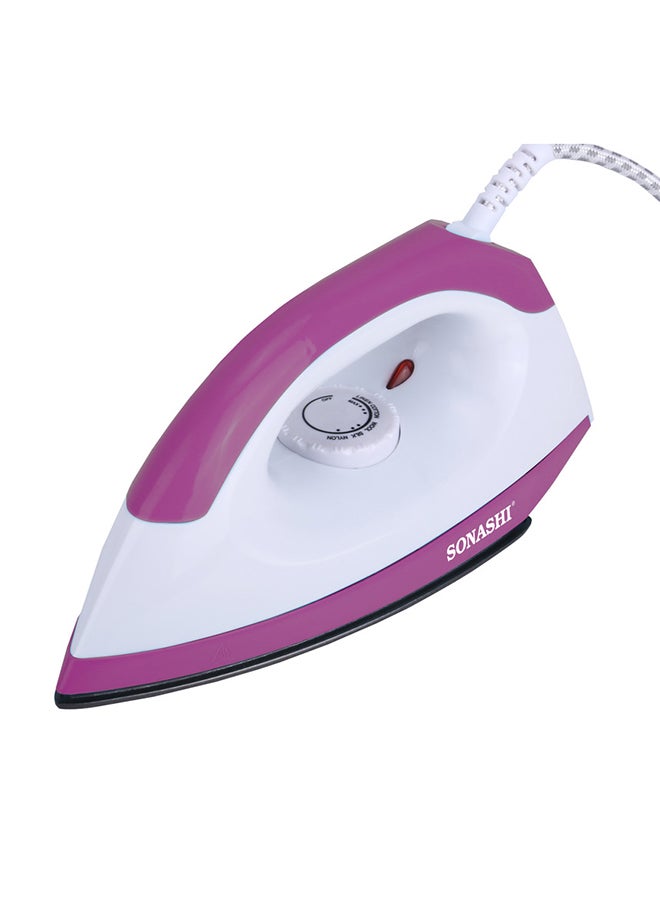 سوناشي جهاز طي للاستخدام الجاف 1200 W SDI-6007 وردي/أبيض  - Image 4