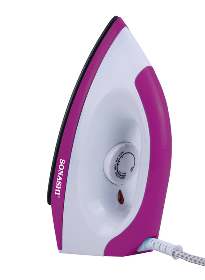 سوناشي جهاز طي للاستخدام الجاف 1200 W SDI-6007 وردي/أبيض  - Image 2