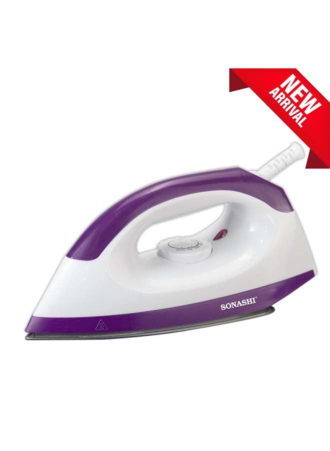 سوناشي جهاز طي للاستخدام الجاف 1200 W SDI-6007 وردي/أبيض  - Image 1