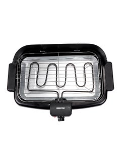 GEEPAS Electric Barbecue Grill - Auto-Thermostat Control with Overheat Protection,Operating On/Off Indicator Light | Space Saving, Waterproof | Grill Chicken, Beef, Veggies & More 2000 W GBG5480 Black  - Image 5