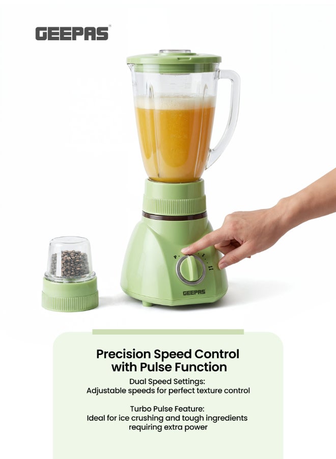 جيباس خلاط وعصارة كهربائية 3 في 1 1.6 L 400 W GSB1514 أخضر - Image 3