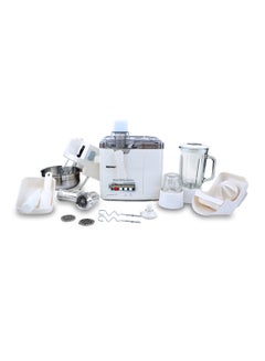GEEPAS 10-in-1 Food Processor & Juicer - Multi-functional Smoothie Maker, Juicer, Compact Electric Blender, Chopper & Grinder | 1.5L Jar, 2-Speed Pulse Function for Ice Crusher | 2 Years Warranty 1.5 L 400 W GSB1650 White  - Image 4