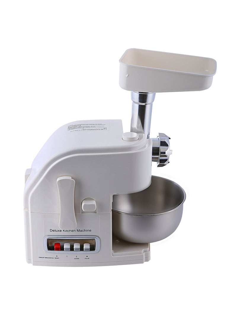 10-in-1 Food Processor & Juicer - Multi-functional Smoothie Maker, Juicer, Compact Electric Blender, Chopper & Grinder | 1.5L Jar, 2-Speed Pulse Function for Ice Crusher | 2 Years Warranty 1.5 L 400 W GSB1650 White