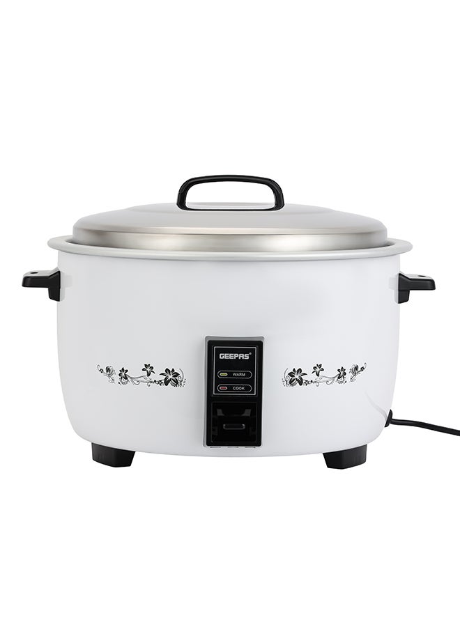 8 L Commercial Rice Cooker, Durable Construction, Removable Non-Stick Aluminum Pot, Cool Touch Handle, Includes Cook, Keep Warm Functions, With Stainless Steel Lid, Aluminum Inner Steamer, Perfect For Quinoa, Risotto, Vegetables, Soups, Sauces, Eggs, Etc. 2 Years Warranty Grc4322H 8 L 2500 W GRC4322H White - pnsku/N11043861A/45/_/1735042425/6387b43f-06b3-478a-b152-76a37594edd7