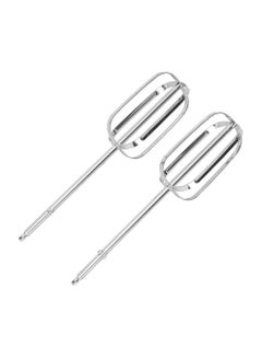 GEEPAS Hand Mixer 400 W Copper Motor With 5 Speed Control, Eject Button And Turbo Function, Perfect For Kneading Dough, Mixing Batter, Whisking Eggs, Etc. Includes 2 Hooks And 2 Beater Heads, 2 Years Warranty Ghm2001N 400 W GHM2001N Silver & Black  - Image 5