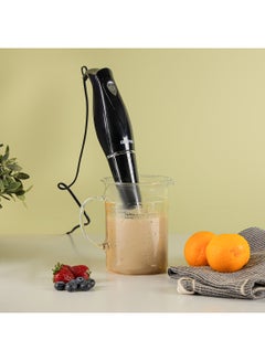 GEEPAS Hand Blender Stainless Steel Blade Food Collection Immersion Hand Blender with Removable Stick Ideal for Smoothies Shakes GHB5467N Black  - Image 4