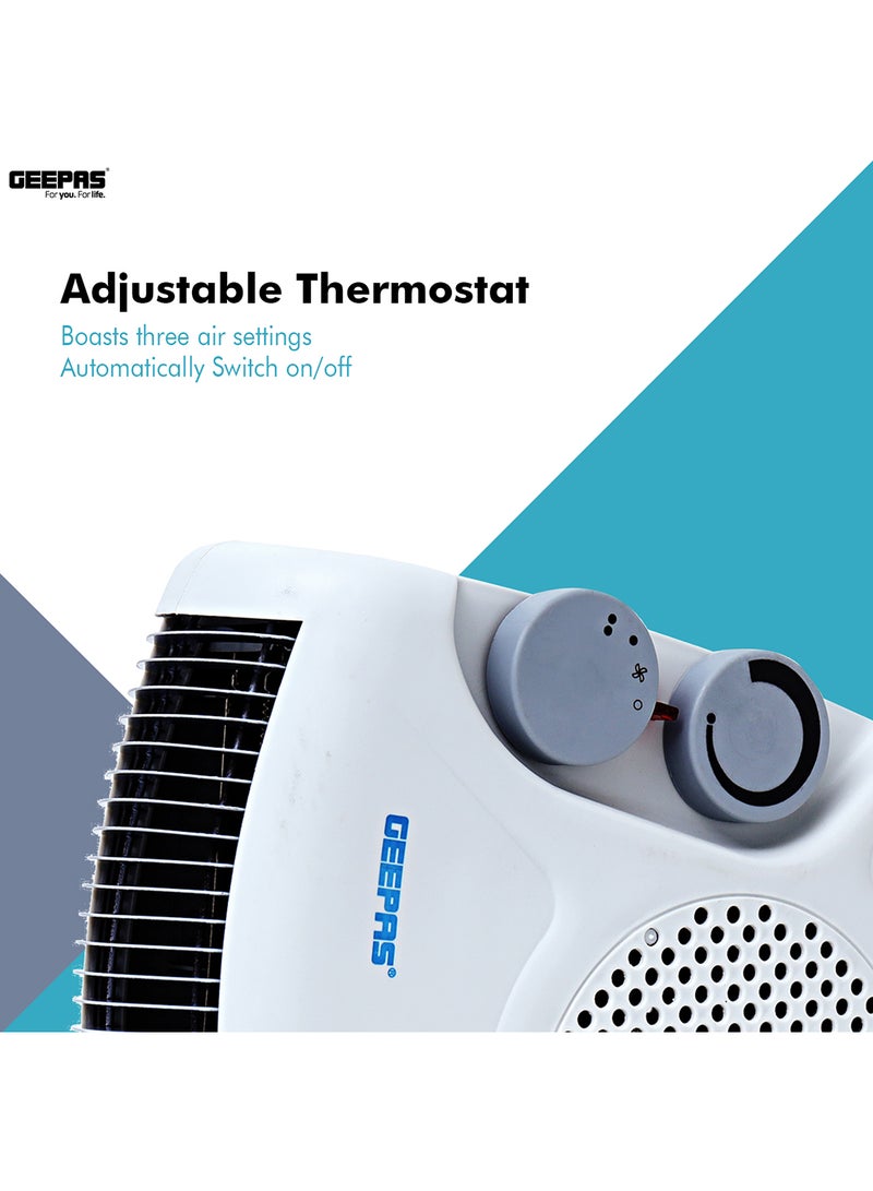 Fan Heater, 2 Heating Power, Adjustable Thermostat | Overheat Protection | Power Light Indicator | Carry Handle | Wind Selection GFH9520 Multicolour - pnsku/N11043992A/45/_/1730467807/1e9609e5-3511-4500-ba19-3b8e0567e5fb