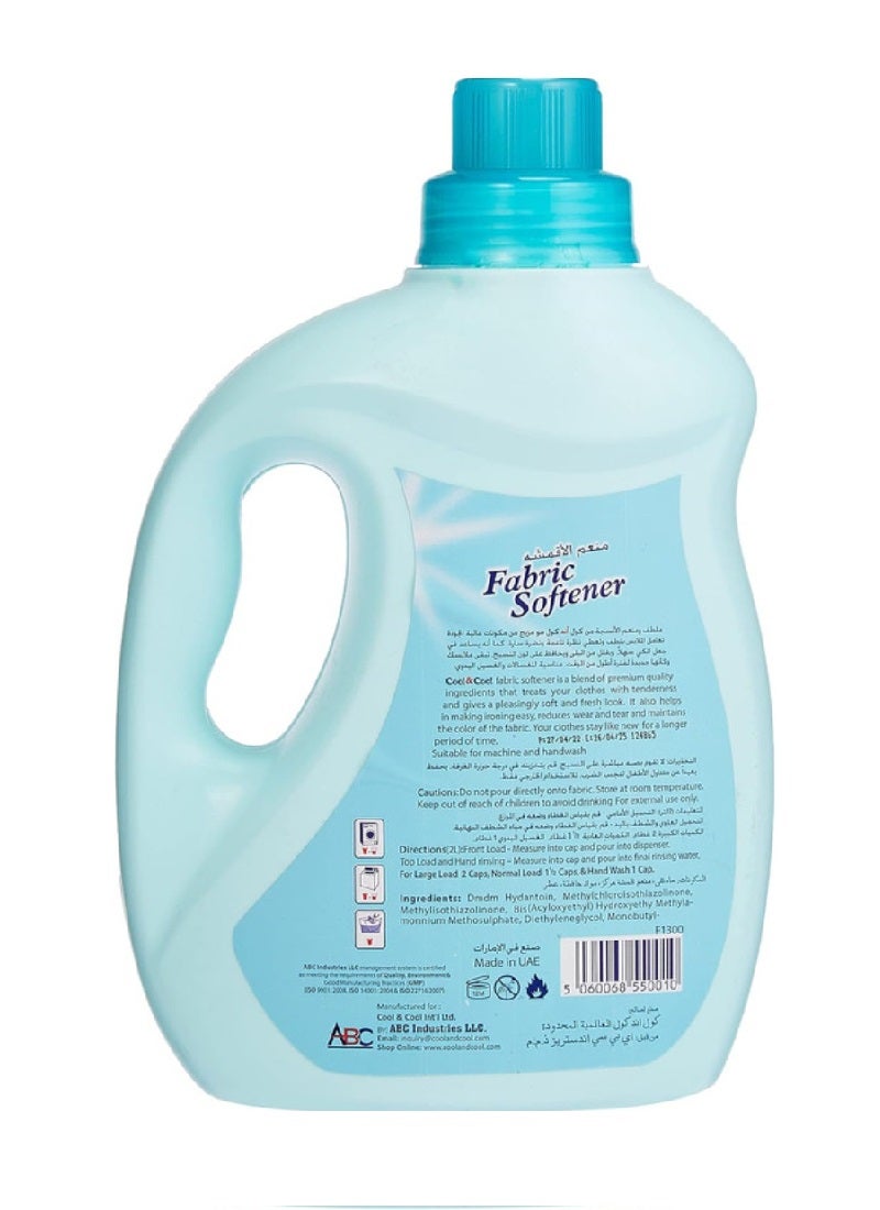 Cool & Cool Fabric Softener Aqua Fresh Green 2Liters - Image 2