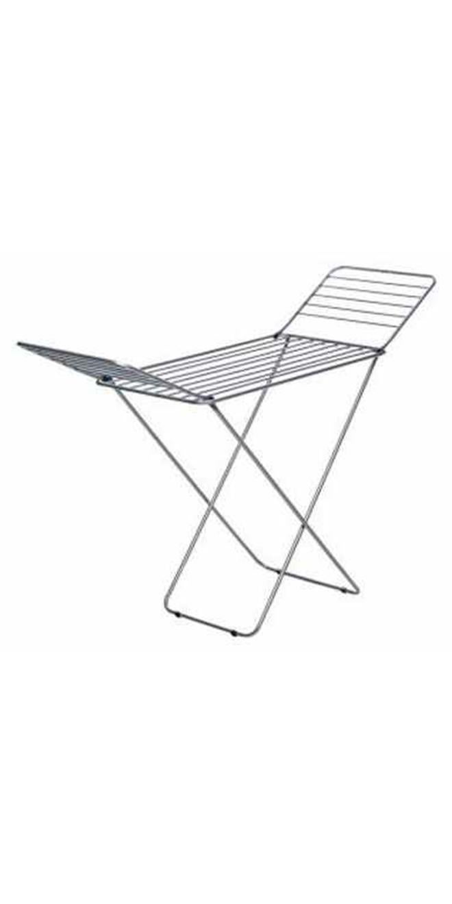 Winsor Cloth Drying Foldable Stand, Sturdy Clothes Dryer, Weather Resistor, Heavy Duty Clothing Racks Steel Silver 18meter Silver 18meter - Image 1