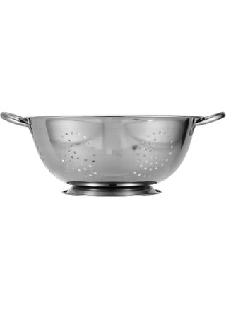 Raj Steel Colander, 28 Cm, Silver, VC0005 Grey 28cm - view 2