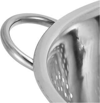 Raj Steel Colander, 28 Cm, Silver, VC0005 Grey 28cm - view 3