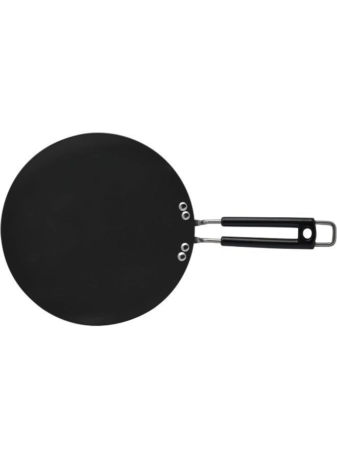 راج مقلاة مقلاة تاوا مقعرة أسود 28سم - Image 1