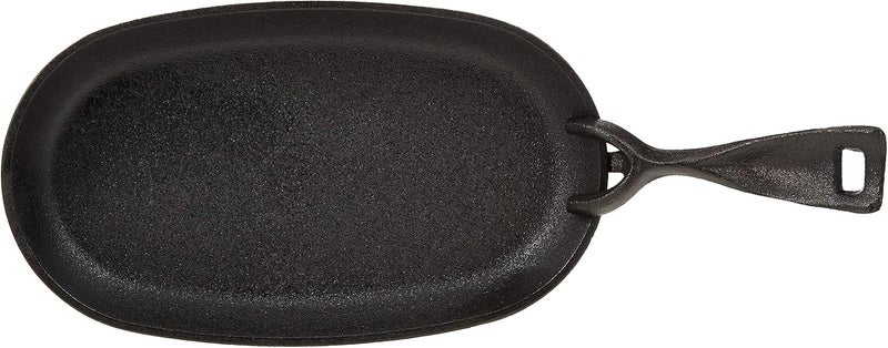 RAJ OVAL SIZZLER TRAY, 24X14 CM , BLACK, COST01 , 1 PC Black 4.4x31.4x18.6cm - Image 4