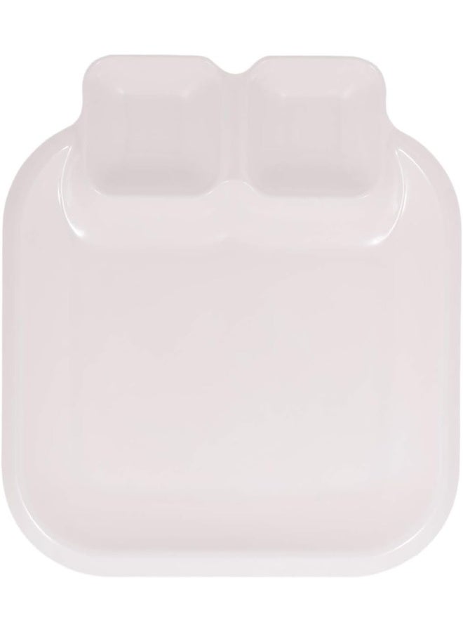 دينويل طقم مربع الشكل للرقائق والصوص أبيض 25x28.5سم - Image 3