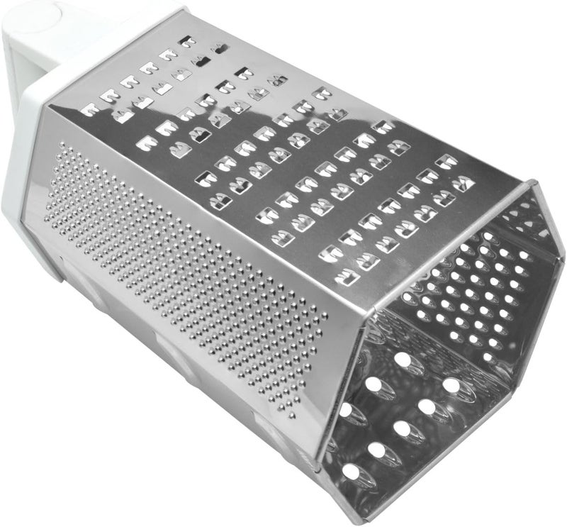 راج مبشرة رباعية الجوانب فضي/ أبيض/ أسود - Image 4