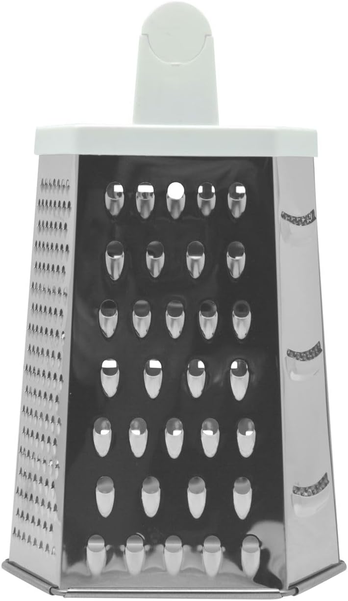 راج مبشرة رباعية الجوانب فضي/ أبيض/ أسود - Image 2